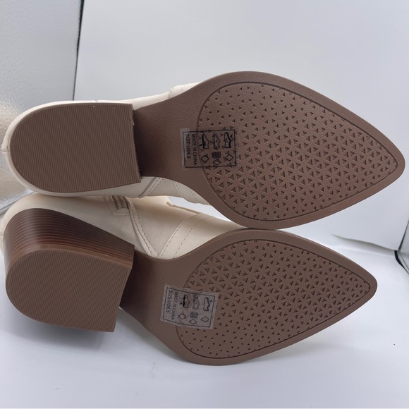 Pink Lily pointed toe western booties women Size 8.5 - Picture 8 of 16